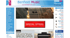Desktop Screenshot of benfleetmusic.co.uk